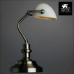 Настольная лампа офисная Arte Lamp Banker A2491LT-1SS