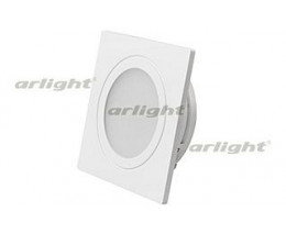 Встраиваемый светильник Arlight  LTM-S60x60WH-Frost 3W Warm White 110deg