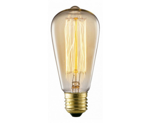 Лампа накаливания Arte Lamp Bulbs E27 60Вт 2700K ED-ST64-CL60