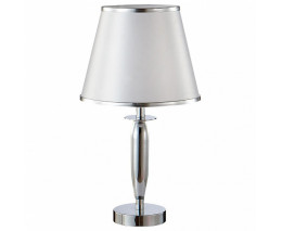 Настольная лампа декоративная Crystal Lux Favor FAVOR LG1 CHROME