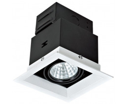Встраиваемый светильник Ideal Lux Opzione OPZIONE 535.1-5W-WT/BK