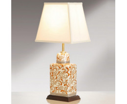 Настольная лампа декоративная Luis Collection Si Petals LUI/BR/SI PETALS