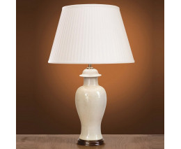 Настольная лампа декоративная Luis Collection Cra Sm LUI/IVORY CRA SM
