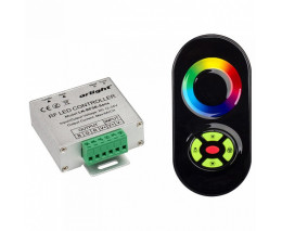 Контроллер-регулятор цвета RGB с пультом ДУ Arlight LN-RF5B LN-RF5B-Sens Black (12-24V,180-360W)