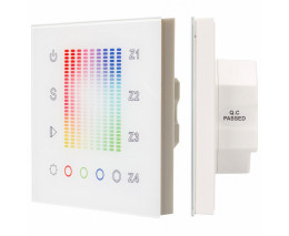 Панель-регулятора цвета RGBW сенсорная встраиваемая Arlight SR-2300 SR-2300TP-IN White (DALI, RGBW)