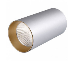 Накладной светильник Arlight Sp-polo-r85 SP-POLO-R85-1-15W Day White 40deg (Silver, Gold Ring)
