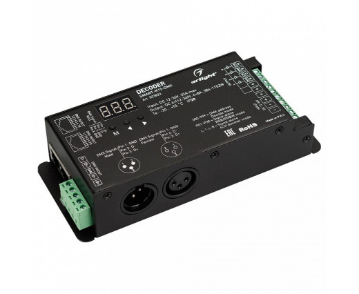 Контроллер-диммер Arlight SMART-K SMART-K15-DMX (12-36V, 4x8A)