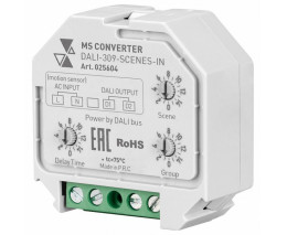 Конвертер электросигнала в радиосигнал Arlight Intelligent DALI-309-SCENES-IN (DALI bus, 230V)
