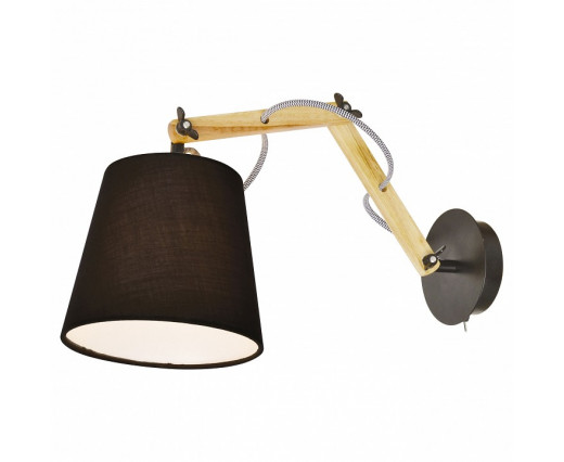 Гибкий светильник Arte Lamp Pinocchio A5700AP-1BK