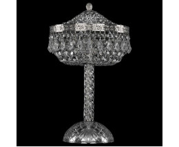 Настольная лампа декоративная Bohemia Ivele Crystal 1901 19011L4/25IV Ni