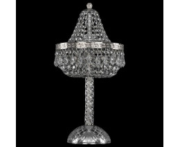 Настольная лампа декоративная Bohemia Ivele Crystal 1901 19011L4/H/25IV Ni