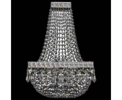 Настенный светильник Bohemia Ivele Crystal 1901 19012B/H2/25IV Ni
