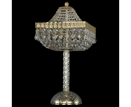 Настольная лампа декоративная Bohemia Ivele Crystal 1901 19012L4/H/25IV G