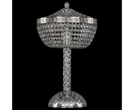 Настольная лампа декоративная Bohemia Ivele Crystal 1905 19051L4/25IV Ni