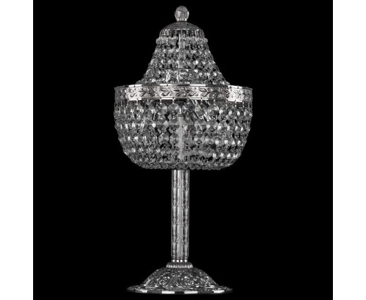 Настольная лампа декоративная Bohemia Ivele Crystal 1911 19111L6/H/20IV Ni