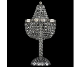 Настольная лампа декоративная Bohemia Ivele Crystal 1928 19281L4/H/25IV Ni