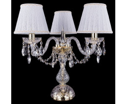 Настольная лампа декоративная Bohemia Ivele Crystal 5706 1406L/3/141-39/G/SH13A-160