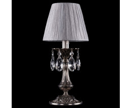 Настольная лампа декоративная Bohemia Ivele Crystal 7001 1702L/1-30/NB/SH6-160