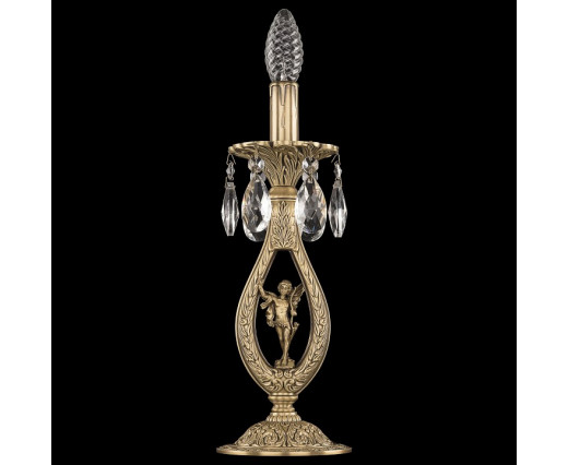Настольная лампа декоративная Bohemia Ivele Crystal 7200 72400L/1-33 FP FA5S