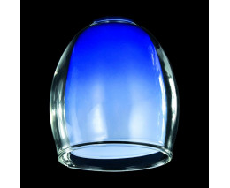 Плафон стеклянный Eurosvet Конфетти плафон 9808/30151 синий+прозрачный, арт. 70434