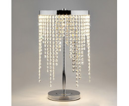Настольная лампа декоративная Eurosvet Royal 80412/1 хром 18W