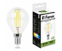 Лампа светодиодная Feron Saffit LB-61 E14 5Вт 4000K 25579