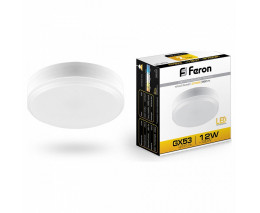 Лампа светодиодная Feron Saffit LB-453 GX53 12Вт 2700K 25833