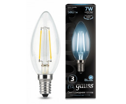 Лампа светодиодная Gauss  E14 7Вт 4100K 103801207