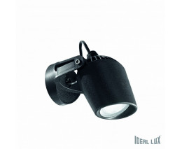 Настенный уличный светильник Ideal Lux MINIMAL MINITOMMY AP1 NERO