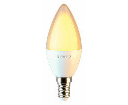 Лампа светодиодная Remez  RZ-111-C37-E14-5W-3K