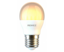 Лампа светодиодная Remez  RZ-117-G45-E27-7W-3K