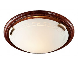 Настенно-потолочный светильник Sonex Greca Wood 160/K