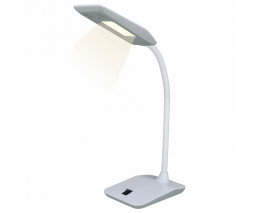 Настольная лампа офисная Uniel TLD-545 TLD-545 Grey-White/LED/350Lm/3500K
