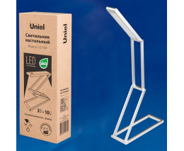 Настольная лампа офисная Uniel TLD-556 TLD-556 Silver/LED/105Lm/6500K