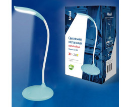 Настольная лампа офисная Uniel TLD-558 TLD-558 Blue/LED/280Lm/5000K/Dimmer