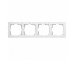 Рамка на 4 поста Werkel Stark WL04-Frame-04-white