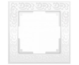 Рамка на 1 пост Werkel Flock WL05-Frame-01-white