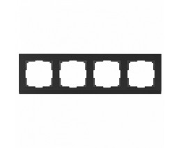 Рамка на 4 поста Werkel Stark WL04-Frame-04-black