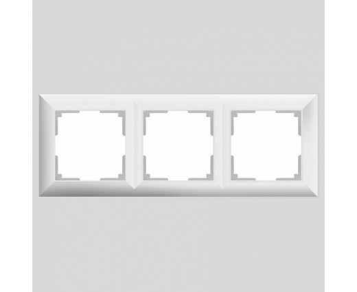 Рамка на 3 поста Werkel WL14 WL14-Frame-03 (Белый)