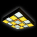 Накладной светильник Ambrella Orbital Crystal Sand FS1550 WH/SD 192W D715*715