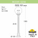Наземный высокий светильник Fumagalli Globe 250 G25.151.000.AXE27